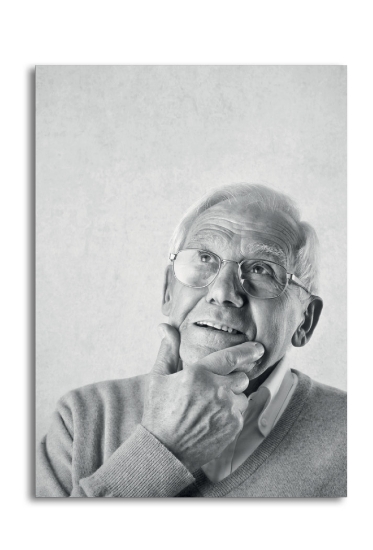 Obrázok z F02111 Fotokeramika štvorhranná čierno-biela 11x8 , / v x š /