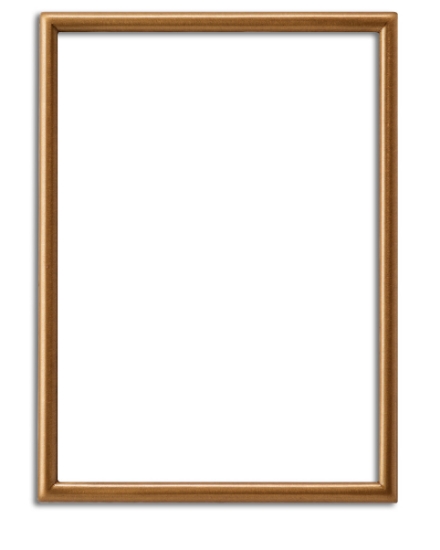 Obrázok z R02511 Rámik štvorhranný 8x11 bronz