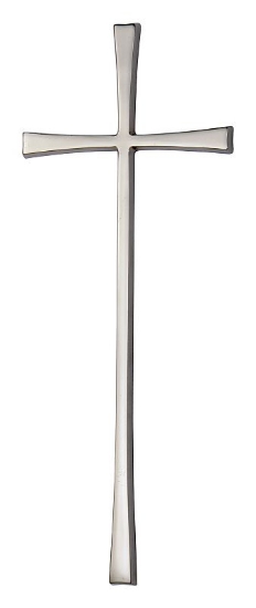 Obrázok z K06030 Krížik romano 30 x 11,5  leštený nerez