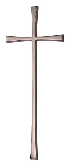 Obrázok z K06330 Krížik romano 30x11,5 , čierne zlato